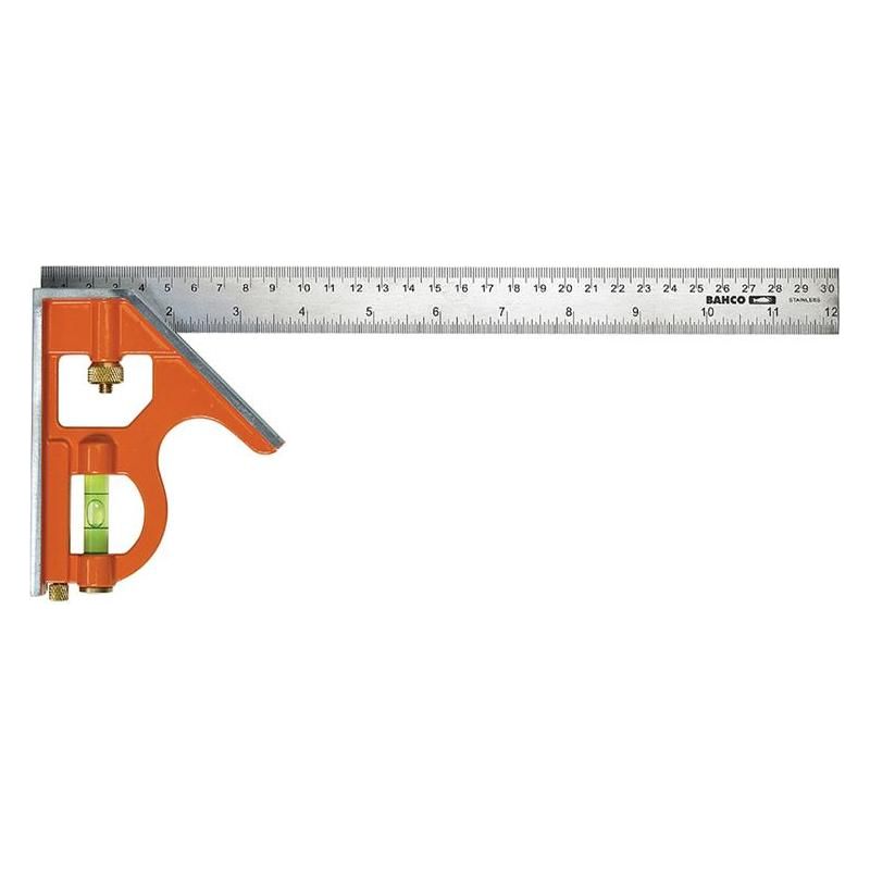 Bahco CS300 Combination Square 300mm (12in) Bahco - Dynamic Drive