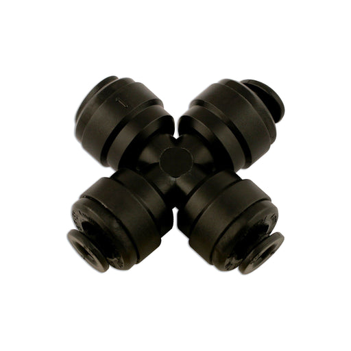 Connect Push-Fit Cross Connector 10mm 5pc 31053 Tool Connection - Dynamic Drive