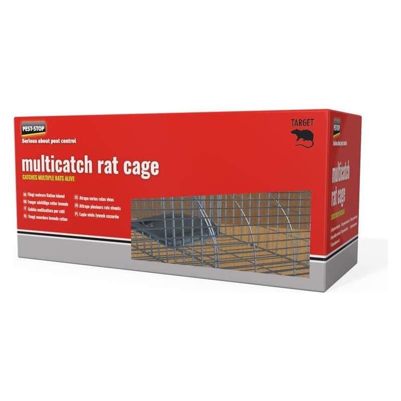 Pest-Stop (Pelsis Group) Multicatch Rat Cage Pest-Stop (Pelsis Group) - Dynamic Drive