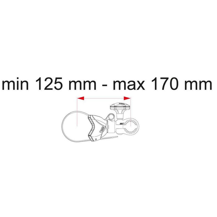 Fiamma Bike-Block Pro S 1 Deep Black (08831-01A) Fiamma - Dynamic Drive