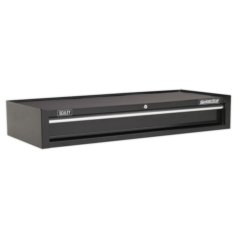 Sealey Mid-Box 1 Drawer with Ball-Bearing Slides Heavy-Duty- Black AP41119B Sealey - Dynamic Drive