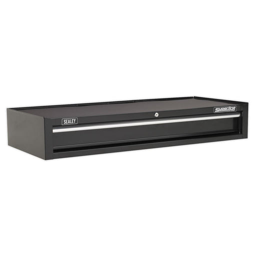 Sealey Mid-Box 1 Drawer with Ball-Bearing Slides Heavy-Duty- Black AP41119B Sealey - Dynamic Drive