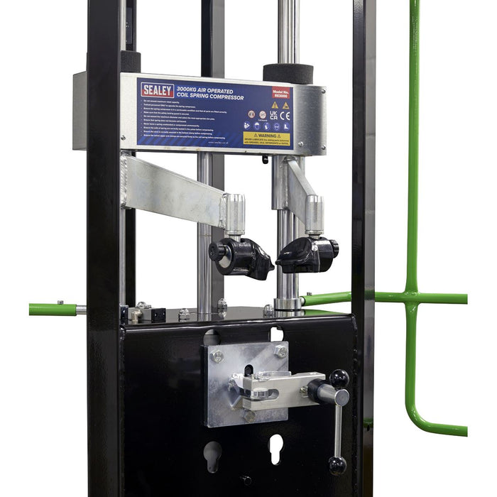 Sealey Air Operated Coil Spring Compressor 3000kg RE3000 Sealey - Dynamic Drive