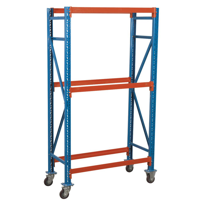 Sealey Two-Level Mobile Tyre Rack 200kg Capacity Per Level STR007 Sealey - Dynamic Drive
