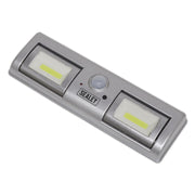 Sealey GL931 Auto Light 1.2W COB LED with PIR Sensor 3 x AA Cell Sealey - Dynamic Drive
