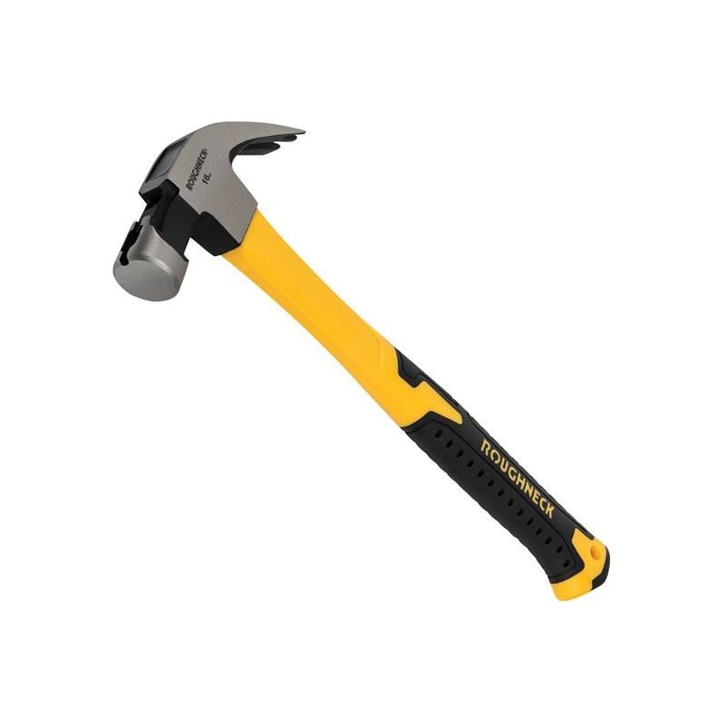 Roughneck Claw Hammer Fibreglass Shaft 454g (16oz) Roughneck - Dynamic Drive