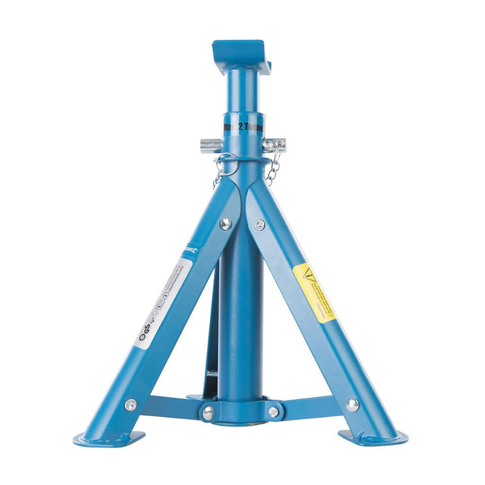 Silverline Folding Axle Stand Set 2pce 2 Tonne 676260 Silverline  - Dynamic Drive
