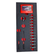 Milwaukee 4932493386 1/4 Dr Deep Impt Sckt 4-13mm Milwaukee - Dynamic Drive