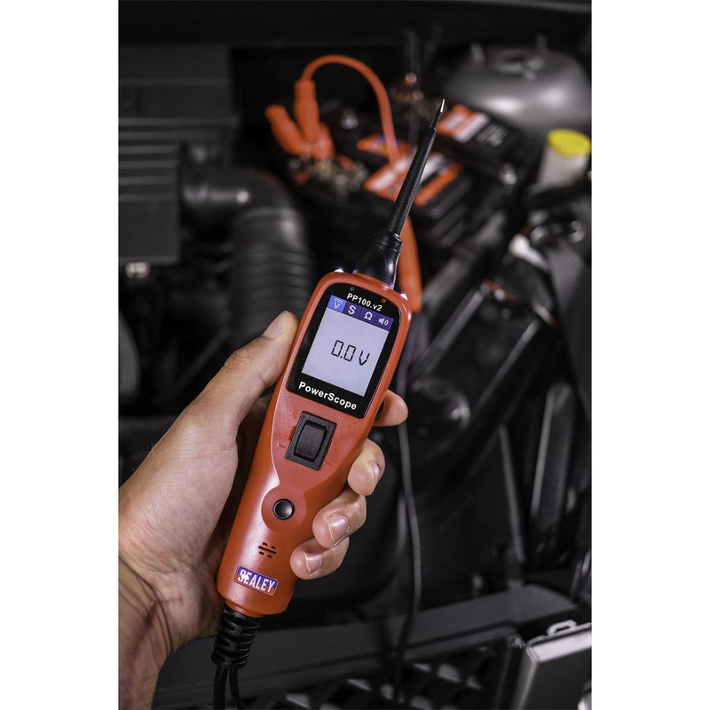 Sealey Power Scope Automotive Probe 0-30V PP100 Sealey - Dynamic Drive
