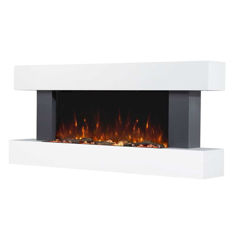 Baridi 46" Wall Mounting 1000W/2000W Electric Fireplace with LED Flame Effects Baridi - Dynamic Drive