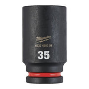 Milwaukee Hex Socket Shw 3/4 Deep 35mm-1Pc 35mm Milwaukee - Dynamic Drive