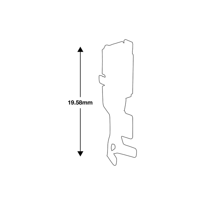Connect Non-Insulated Female Terminals 100pc 37490 Tool Connection - Dynamic Drive