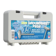 Blue Diamond Eco Groundsheet Peg (Case of 15) White Box Blue Diamond - Dynamic Drive