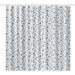Shower Curtain White & Green Dot 234701 Rayen - Dynamic Drive