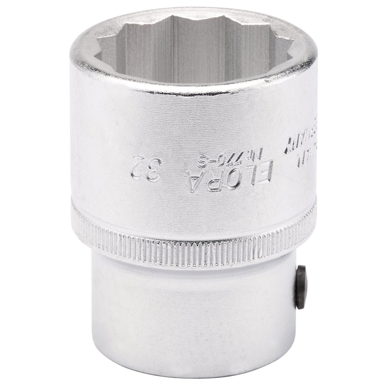 Draper Elora Bi-Hexagon Socket, 3/4" Sq. Dr., 32mm 00773 Draper - Dynamic Drive
