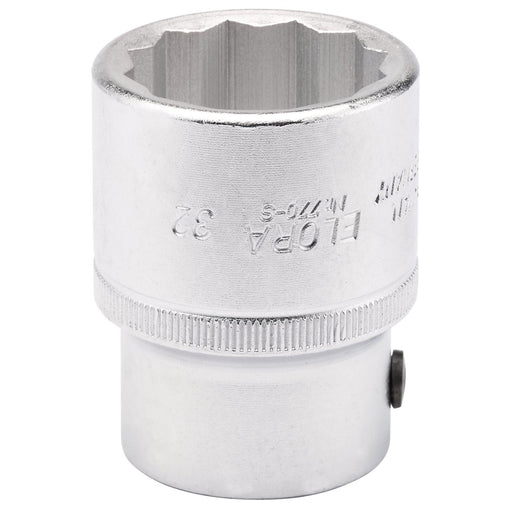 Draper Elora Bi-Hexagon Socket, 3/4" Sq. Dr., 32mm 00773 Draper - Dynamic Drive