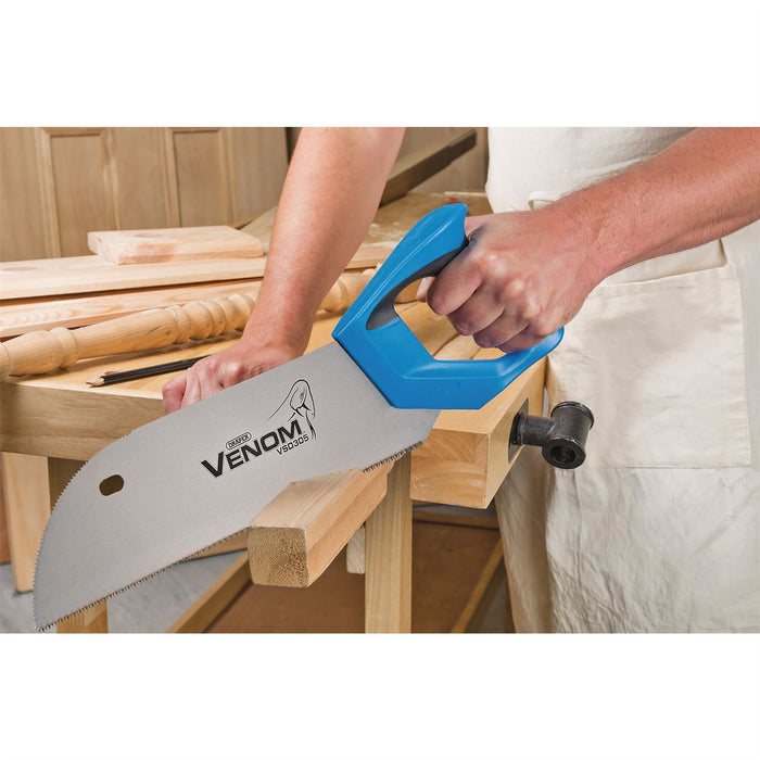 Draper Venom Double Ground Floorboard Saw, 305mm, 11tpi/12ppi 16829 Draper - Dynamic Drive