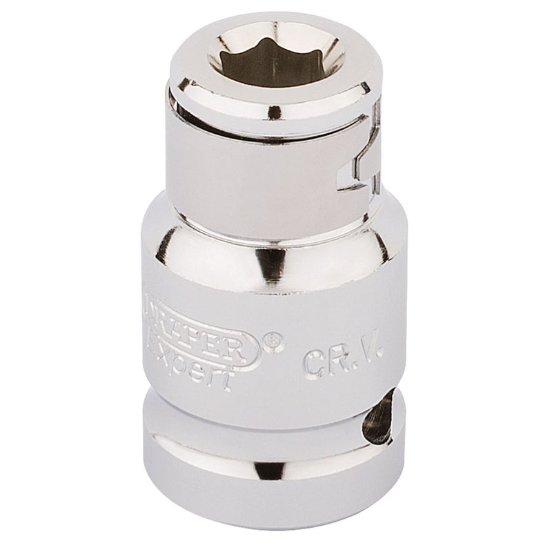 Draper Screwdriver Bit Holding Socket, 1/2" Sq. Dr. x 5/16" Hexagon 16810 Draper - Dynamic Drive