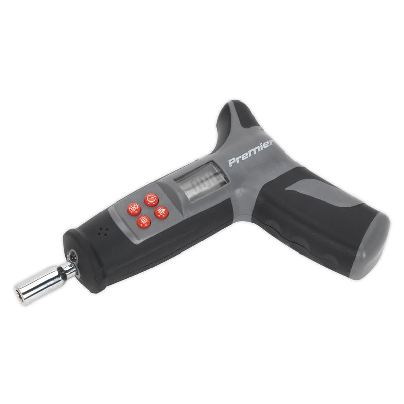 Sealey Premier Digital Torque Screwdriver 1/4" Hex 0-20Nm T-Handle 170mm Sealey  - Dynamic Drive
