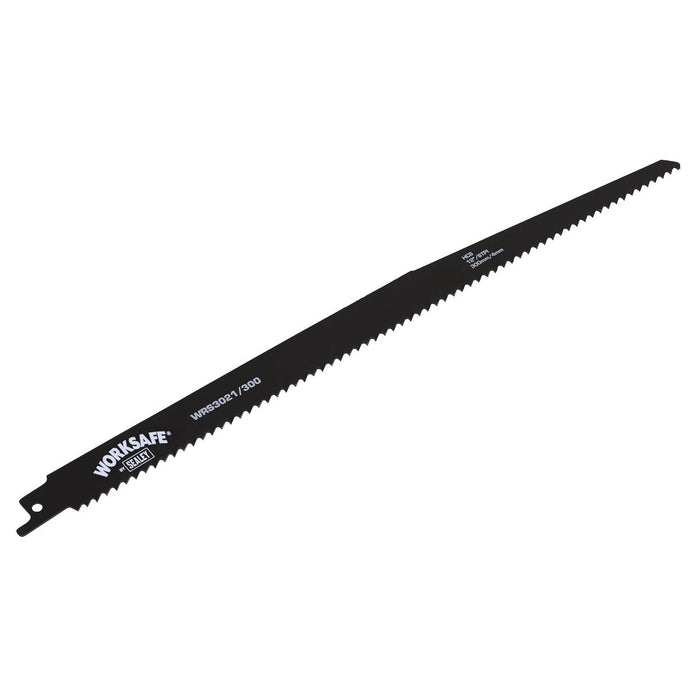Sealey Reciprocating Saw Blade 300mm 6tpi Pack of 5 WRS3021/300 Sealey - Dynamic Drive