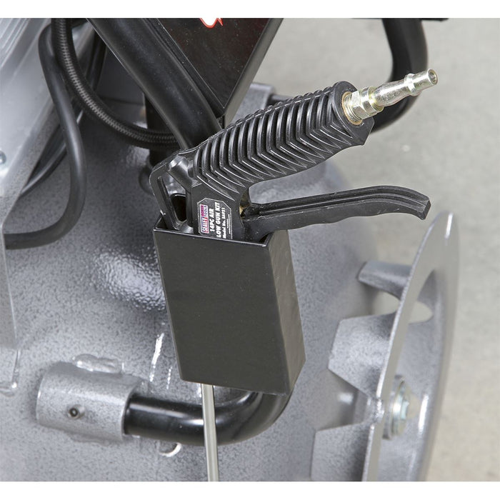 Sealey Air Compressor 150L Belt Drive 3hp with Front Control Panel SAC3153B Sealey - Dynamic Drive