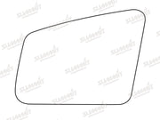 Summit Stick-On Standard Mirror Glass fits Mercedes E Class LHS Summit - Dynamic Drive