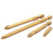 Draper No.3 1/4" Hex Cross Slot Titanium Nitride Coated Insert Bit 75mm Long x 2 Draper - Dynamic Drive