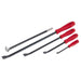 Sealey AK20641 Steel Heavy Duty Prybar/Crow Bar/Lever/Heelbar Set 5pc Sealey  - Dynamic Drive
