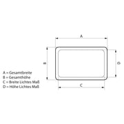 Dometic 700 X 450 S4 Sliding window 9104100155 Dometic - Dynamic Drive