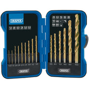 Draper Metric Titanium Nitride Coated HSS Drill Bit Set (15 Piece) 18549 Draper - Dynamic Drive