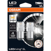 Osram LEDriving SL, P21/5W, Amber, LED signal lamps, Off-road only, non ECE, Dou Osram - Dynamic Drive