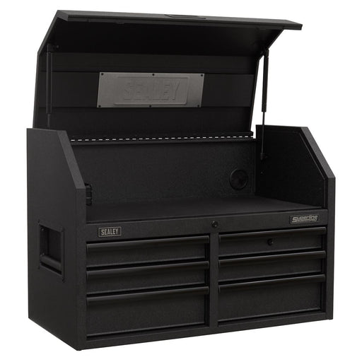 Sealey Topchest 6 Drawer 910mm with Soft Close Drawers & Power Strip AP3607BE Sealey - Dynamic Drive