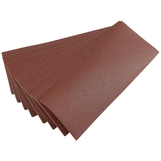Draper Aluminium Oxide Sanding Sheets, 232 x 92mm, 100 Grit (Pack of 10) 59466 Draper - Dynamic Drive