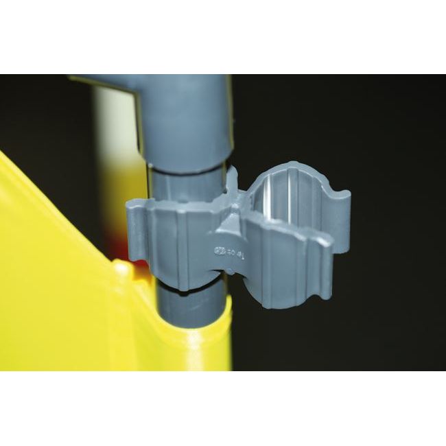 Laser Pair of Brackets for Folding Safety Barrier 8000 8006 Laser - Dynamic Drive