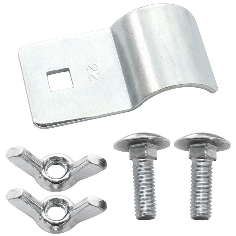 Secure larger tent poles with our Butterfly Pole End Clamp 25 28mm Nova - Dynamic Drive