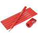 Draper Carpenter's Pencil and Sharpener Set 50990 Draper - Dynamic Drive