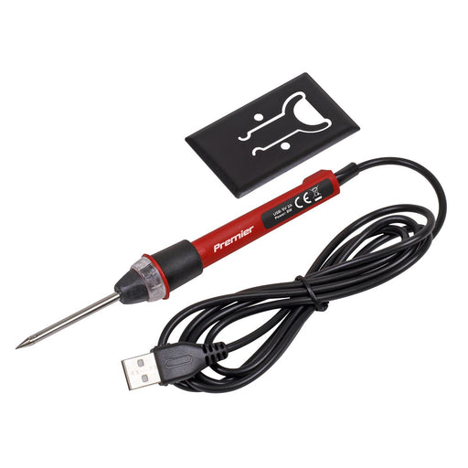 Sealey USB Soldering Iron 8W SDL12 Sealey - Dynamic Drive