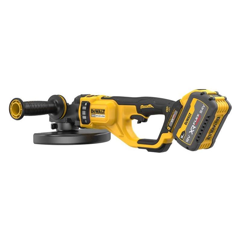 Dewalt Power Tools DCG460X2XR FlexVolt Angle Grinder 54V 2 x 3.0Ah Li-ion DeWALT Power Tools - Dynamic Drive
