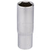 Draper Elora Deep Socket, 1/4" Sq. Dr., 13mm 58733 Draper - Dynamic Drive