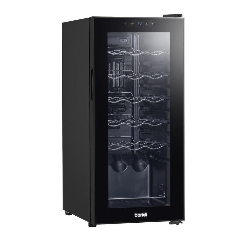 Baridi 18 Bottle Wine Fridge & Cooler - Black DH6 Baridi - Dynamic Drive