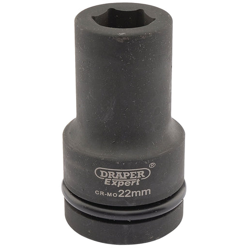 Draper Expert HI-TORQ 6 Point Deep Impact Socket, 1" Sq. Dr., 22mm Draper - Dynamic Drive