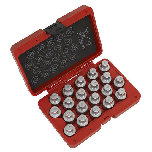 Sealey Locking Wheel Nut Key Set 20pc Vauxhall-C SX216 Sealey - Dynamic Drive