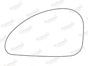 Summit Stick-On Standard Mirror Glass fits Ford Cougar LHS Summit - Dynamic Drive