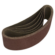 Sealey 76 x 457mm Sanding Belt 60Grit - Pack of 5 SB60457 Sealey - Dynamic Drive