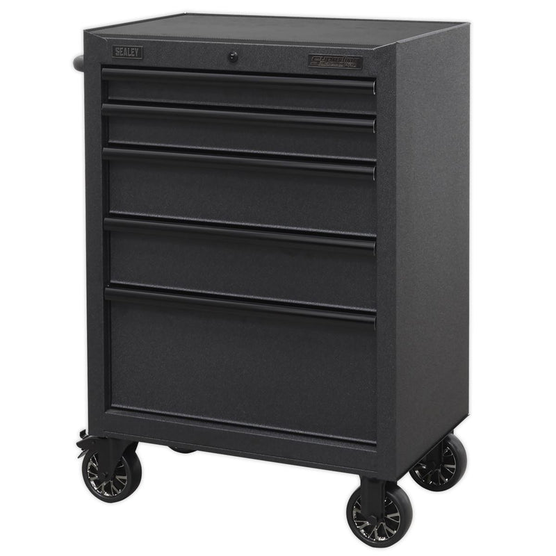 Sealey Rollcab 5 Drawer 680mm with Soft Close Drawers AP2705BE Sealey - Dynamic Drive