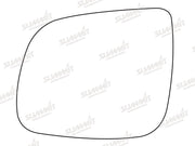 Summit Stick-On Standard Mirror Glass fits VW Touran, Audi Q5 & Q7 LHS Summit - Dynamic Drive