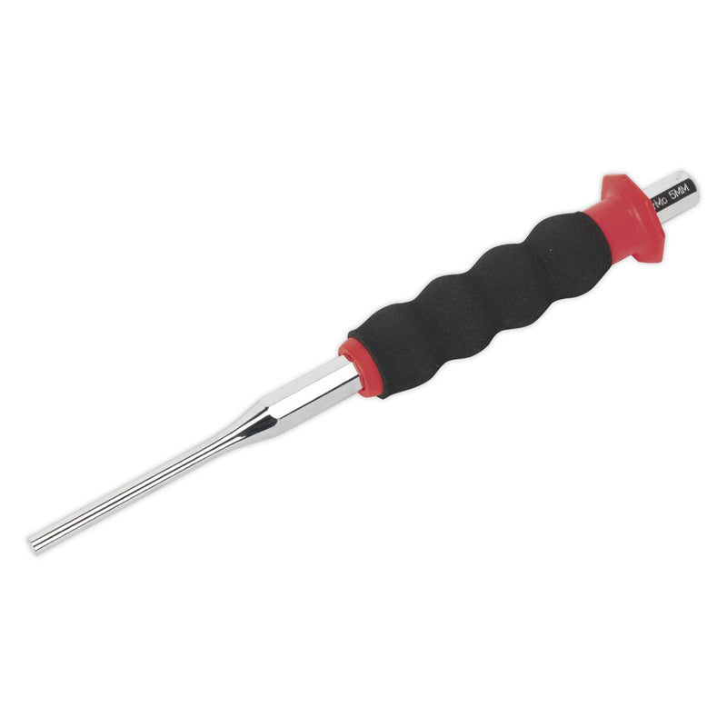 Sealey Sheathed Parallel Pin Punch 5mm AK91315 Sealey  - Dynamic Drive