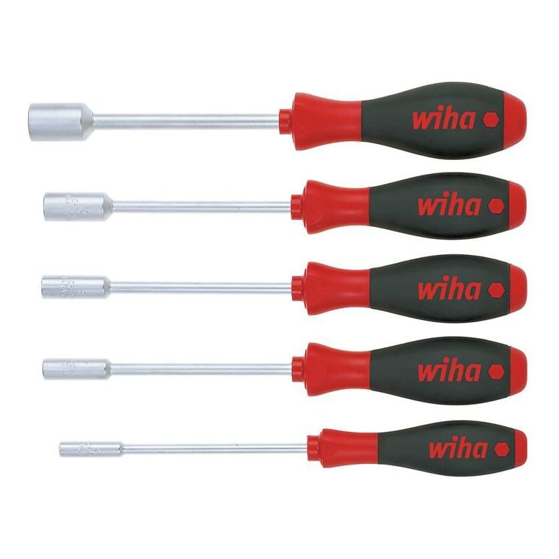 Wiha SoftFinish® Hex Nut Driver Set, 5 Piece Wiha - Dynamic Drive
