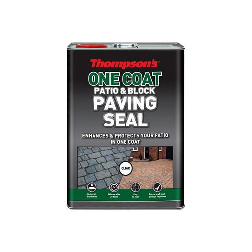 Ronseal Thompson's One Coat Patio & Block Paving Seal 5 litre Ronseal - Dynamic Drive