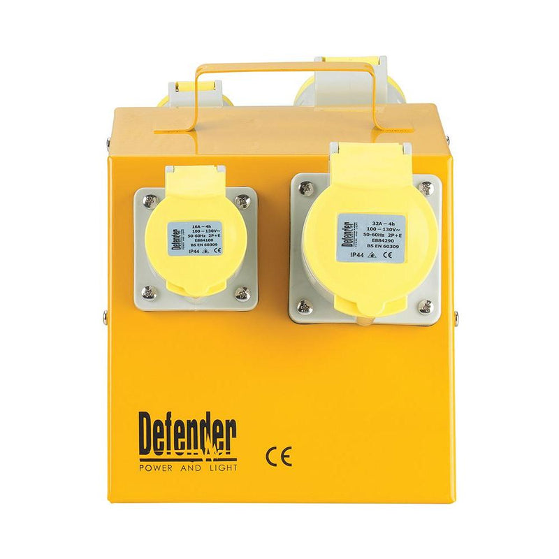 Defender Splitter Box 2 x 16A / 2 x 32A 110V 16A / 32A Defender - Dynamic Drive
